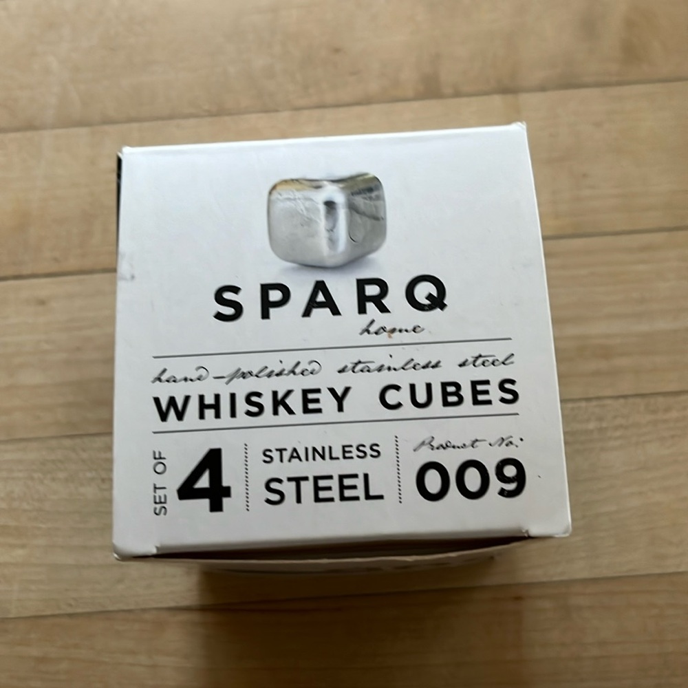 Spare whiskey cubes
